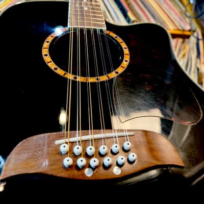 2006 Oscar Schmidt by Washburn •OG312CEB •12-String •Dreadnought Cutaway image 19