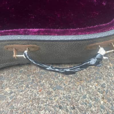 Vintage rare early 1970s Gibson Byrdland case purple lining also fits ES 335 345 355 ES175T image 3