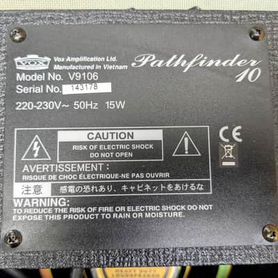 Vox Pathfinder 10 (Modell V9106) mit 6.5" Bulldog-Lautsprecher image 7