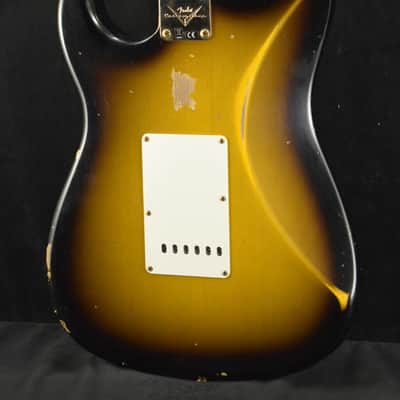 Fender Custom Shop Limited Edition '57 Strat - Relic Faded Aged 2-Color Sunburst image 8