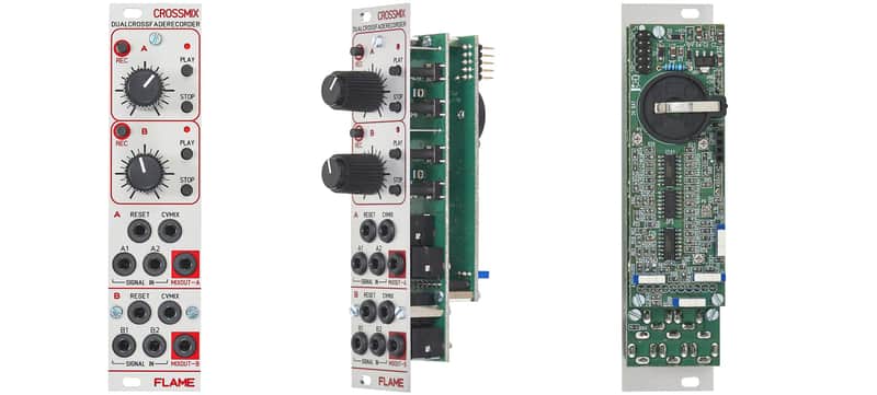 FLAME CROSSMIX DUAL CHANNEL AUTOMATABLE CROSSFADER : BRAND NEW :  [DETROIT MODULAR] image 1