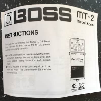 Boss MT-2 Metal Zone (Silver Label) image 10