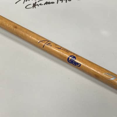 Tris Imboden's, Chicago, DW - Collector's 5x14" 3MM Aluminum Shell Snare Drum SIGNED! 2003 image 3