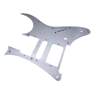 Ibanez RG2550Z HSH Metal Pickguard - Brushed Aluminum image 2