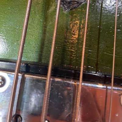 Fender jazz style bass Jazz 1970s-2026 - Sherwood green image 6
