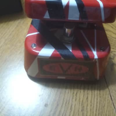 Dunlop Evh Limited Edition Wah  Evh Wah #539 /1000Red Striped image 1