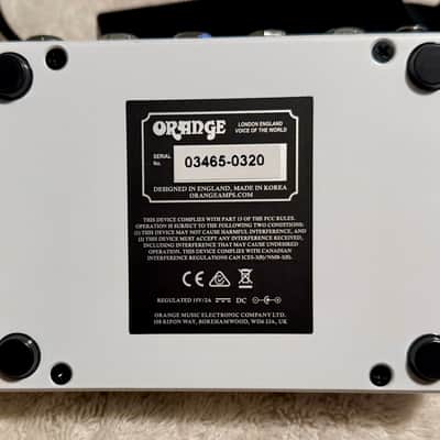 Orange Terror Stamp 20-Watt Pedalboard Guitar Amp 2020 - Present - White image 2