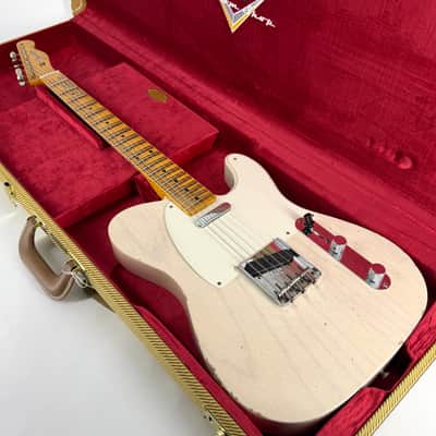 2024 Fender Custom Shop ’57 Telecaster Journeyman Relic – Aged White Blonde image 1