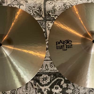Paiste 15" Giant Beat Hi-Hat Cymbals (Pair) Traditional image 1