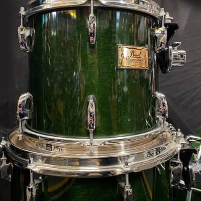 Pearl Masters Studio Birch Late 80's Early 90's - Emerald Mist image 5