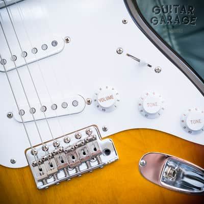 2013 Fender Japan Stratocaster 58 Vintage Reissue Sunburst | Reverb