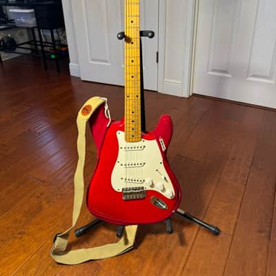 Tokai TST-56 Vintage Series MIJ S-Style – Early 1980s – Candy Apple Red – Made in Japan + Extras image 14