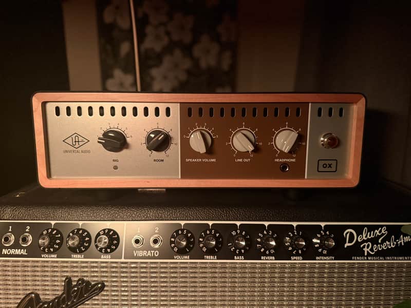 Universal Audio OX Amp Top Box Attenuator 2019 - Present - Silver/Brown/Black image 1