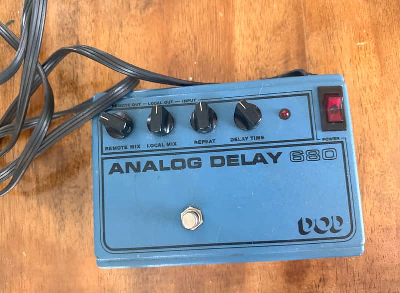 DOD Analog Delay 680 1980s - Blue image 1