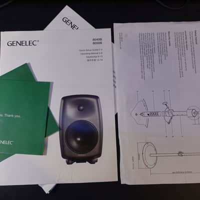 Genelec 8040B 6.5" with Genelec stands! Powered Nearfield Studio Monitor (Pair) 2013 - 2021 - Gray image 5