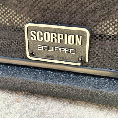 Peavey Teal Stripe Bandit 112 Solo Series 1x12 Scorpion - 80s Vintage - NICE! image 6