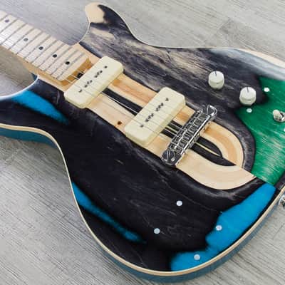 Prisma Syndicate Custom Electric Guitar, McNelly P90 Pickups, Mono Gig Bag (Open Box) image 1