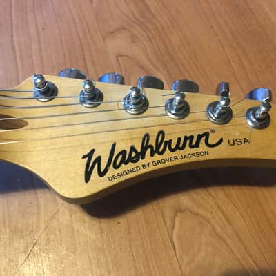 Washburn USA Custom MG-120 1995 Trans Red | Reverb