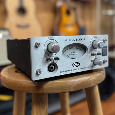 USED Avalon V5 Pure Class A DI-Re-Microphone Preamplifier image 3