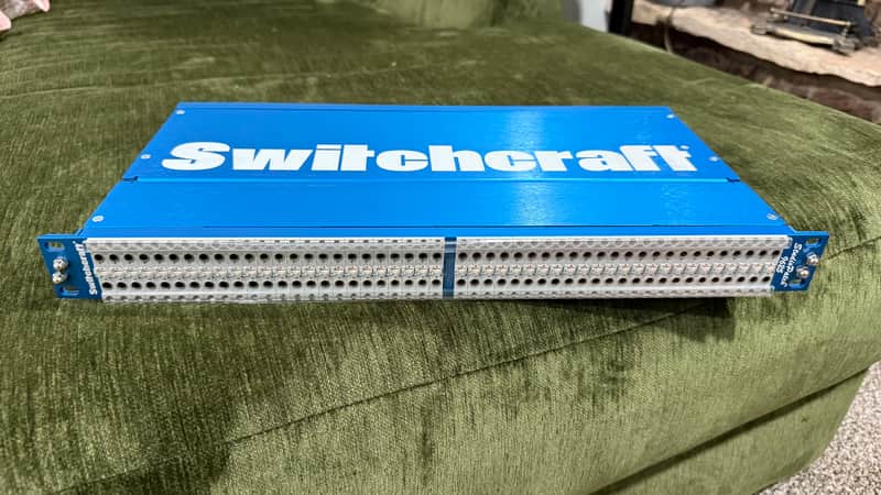 Switchcraft StudioPatch Series 9625 96-Point TT-DB25 Patchbay 2010s - Blue imagen 1