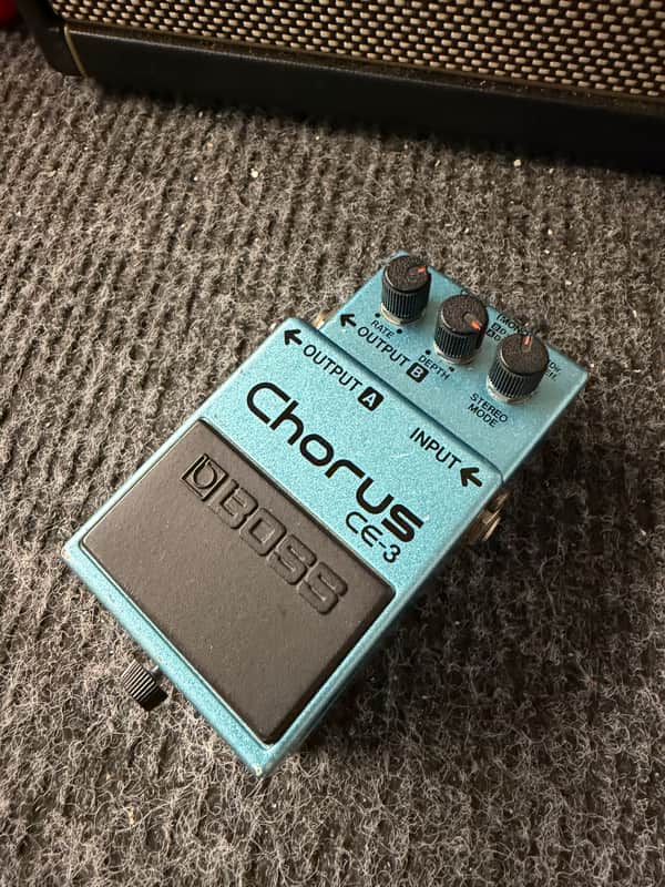 Boss CE-3 Chorus (Green Label) 1984 - 1988 - Blue image 1