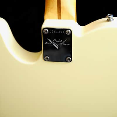 Fender Custom Shop Custom Classic Telecaster Vintage White Electric Guitar 2009 image 15