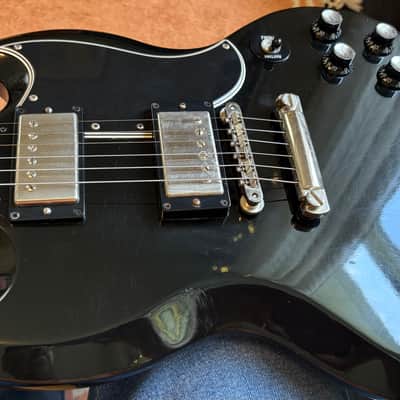 2004 Gibson Custom Shop ’61 Les Paul SG Standard Reissue – Ebony – Rare image 12