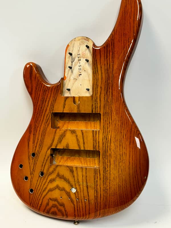 Yamaha TRB-5II/L Left Handed Bass Body 90's/00's - Trans Orange image 1