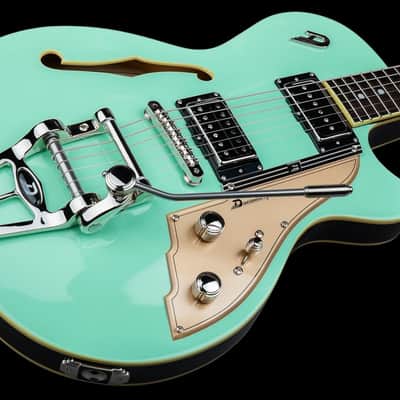 Duesenberg Starplayer TV Surf Green Electric Guitar image 3