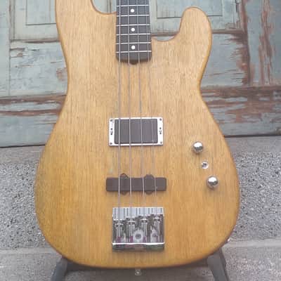1985 Hoyer Bonfire Bass PJ Korina Body EMGs Hipshot image 1