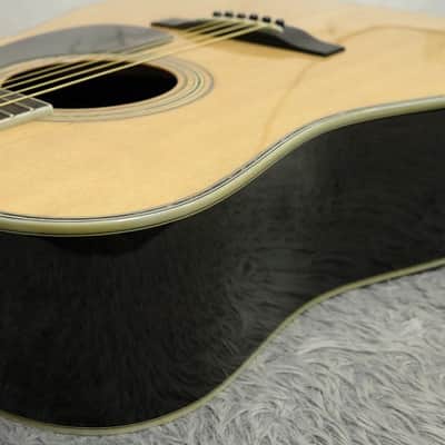 Rare Beautiful condition '80s made Vintage Acoustic Guitar MORRIS W-60 Solid Spruce Top w/Hardcase Made in Japan image 12