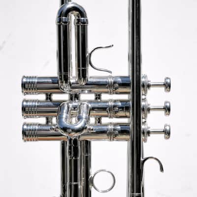 BURBANK / BENGE “The Burbank Trumpet” 6★ (6 Star) W Serial number: 1168 1980 - SILVER PLATED image 8