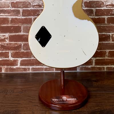 Ronin Badmoon 2020 White Over Gold Relic (White Falcon Style) New *Last one ever* Clean Demo added. (Authorized Dealer image 9