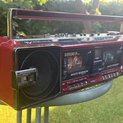 Sanyo U4-W80 Rare Vintage JDM Cassette Boombox Getto blaster Serviced Warranty image 11