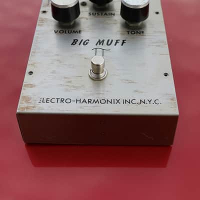 Electro-Harmonix Big Muff Pi V1, Triangle 1966 pots - Silver image 4