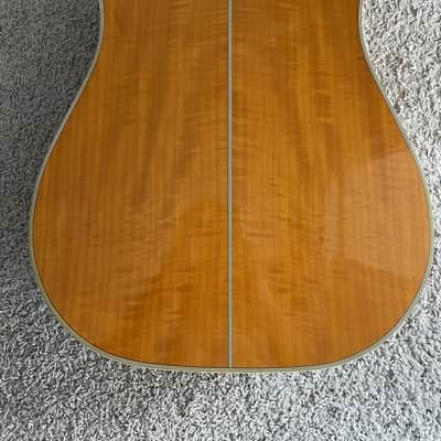 Fender La Brea California Series Flame Maple Vintage Acoustic Electric Guitar image 12