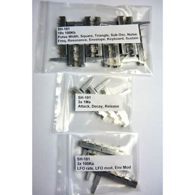 Sliders Roland SH-101 (x16pcs set) High quality.
