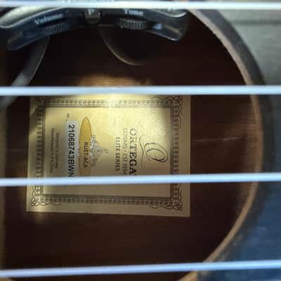 Ortega Elite Series RUET-ACA Concert Ukulele - gloss image 4