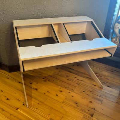 Trinity Desk Designs Hybrid 2 bay desk 2024 - Baltic Birch unfinished image 18