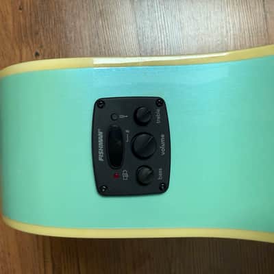 Fender California Series Malibu Player 2018 - 2019 - Aqua Splash image 4