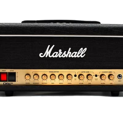 Marshall DSL20HR 2-Channel 20-Watt Guitar Amp Head 2018 - Present - Black image 2