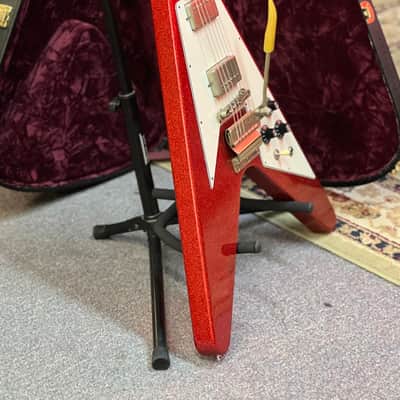 2008 Gibson Custom Shop ‘67 Flying V Reissue  2008 - Red Sparkle image 6