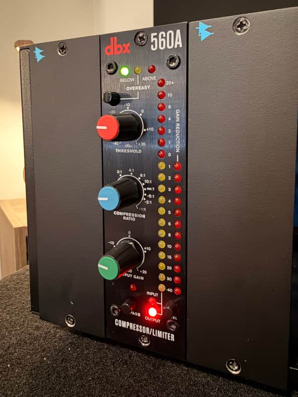 dbx 560A 500 Series Compressor / Limiter Module 2010s - Black image 1