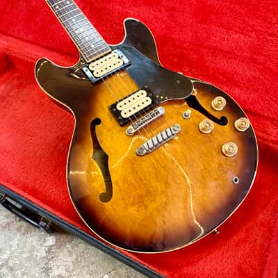 Ibanez Artist AS-50 1980 - Antique violin burst AVB original vintage MIJ Japan Fujigen image 2