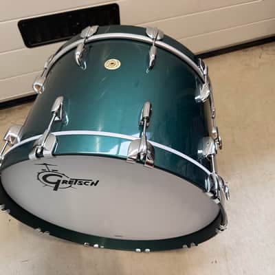 Gretsch Usa Custom Cadillac Green Gloss 22x14 bass drum 2025 - Gloss image 6