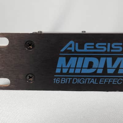 Alesis Midiverb II 16-Bit Digital Effects Processor 1990s - Black image 2