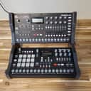 Elektron mkI Analog Four and Rytm - includes: stand, cables, and rolling flight case