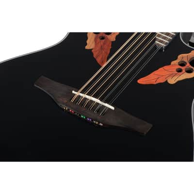 Ovation CE4412-5 Celebrity Collection Elite Specialty Mid Depth 12-String Acoustic-Electric Guitar image 5