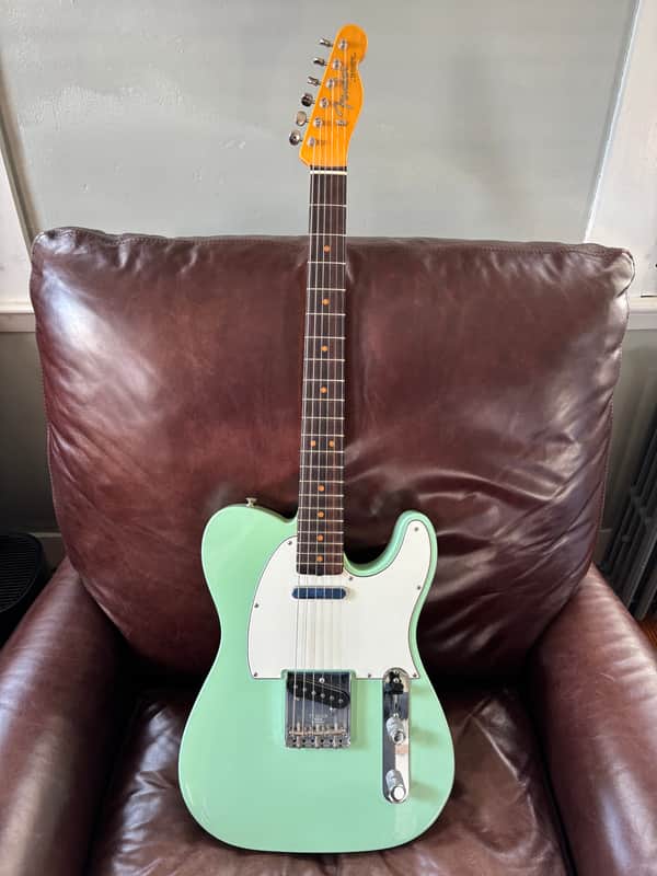Fender American Vintage II '63 Telecaster 2022 - Present - Surf Green image 1
