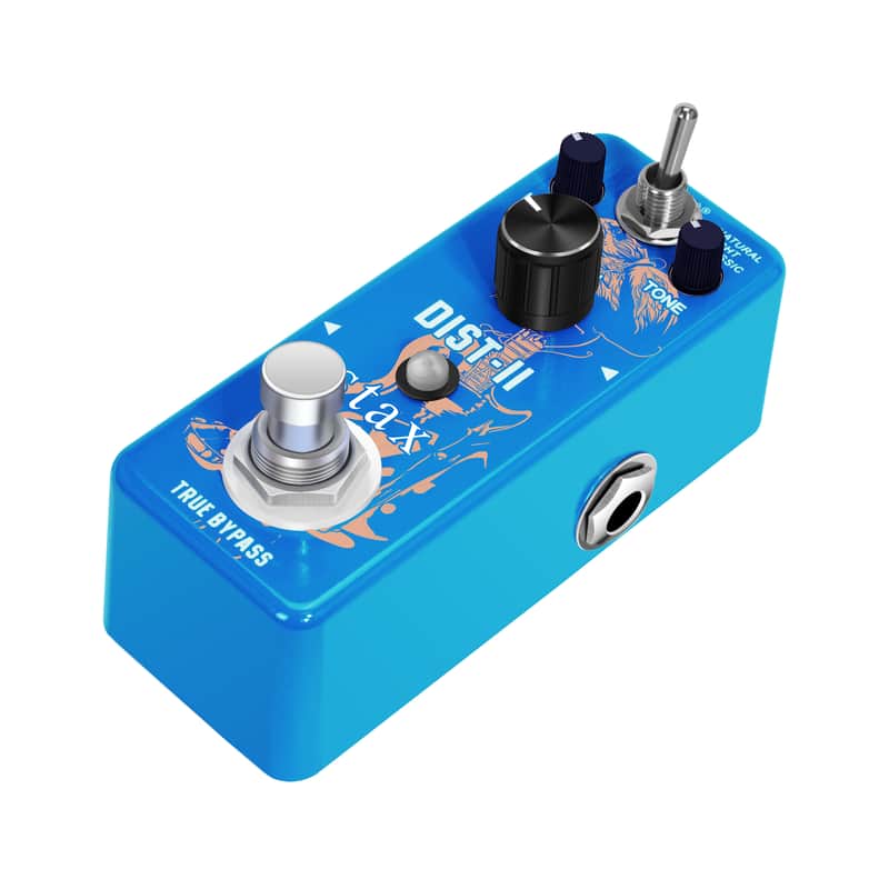 STAX LEF-301B DIST-II Distortion Pedal 3 Mode RAT Clone True Bypass Mini Metal Guitar High Gain Effect--Shipped from Irvine Warehouse in California by USPS image 1